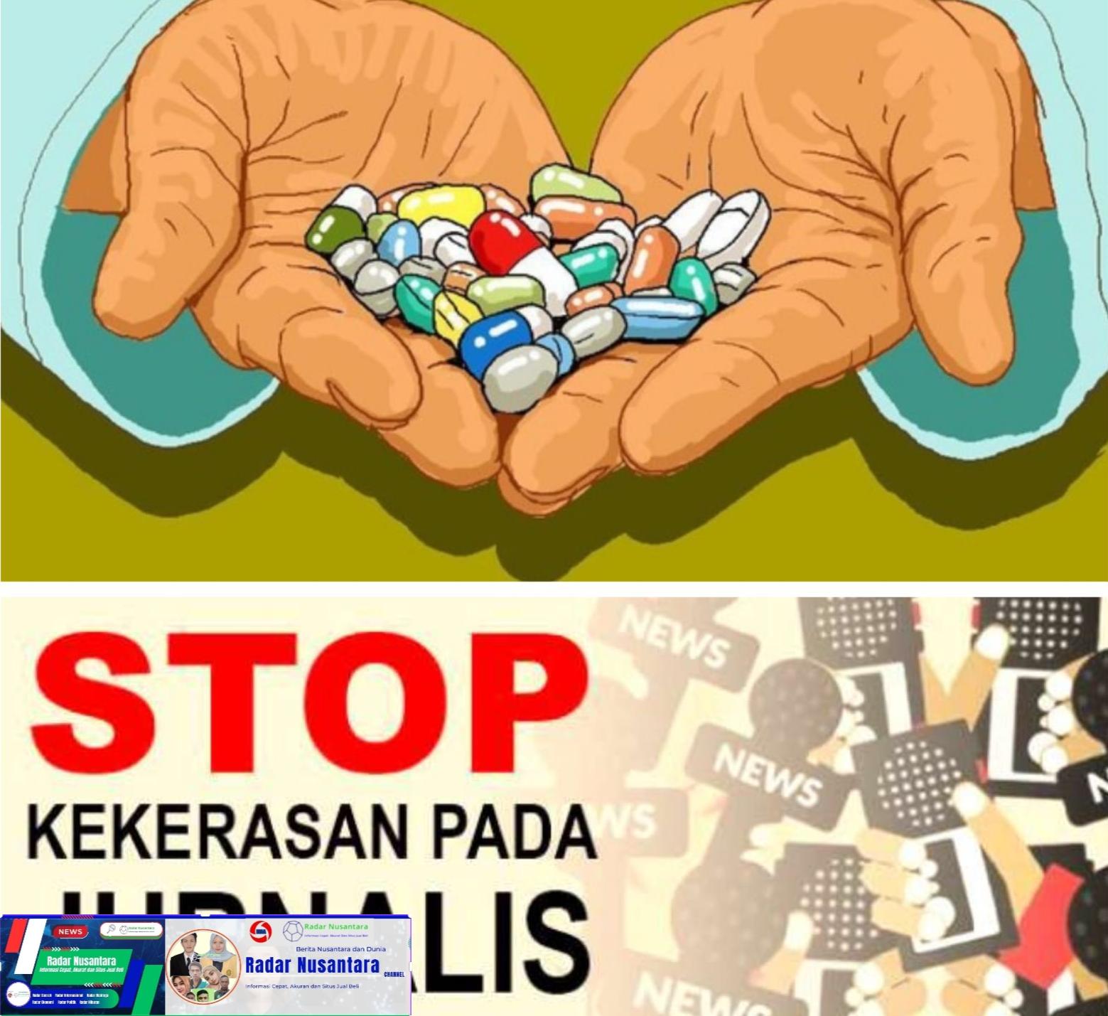 Wartawan Terluka Parah, Diintimidasi Saat Liput Peredaran Tramadol di Tanah Abang
