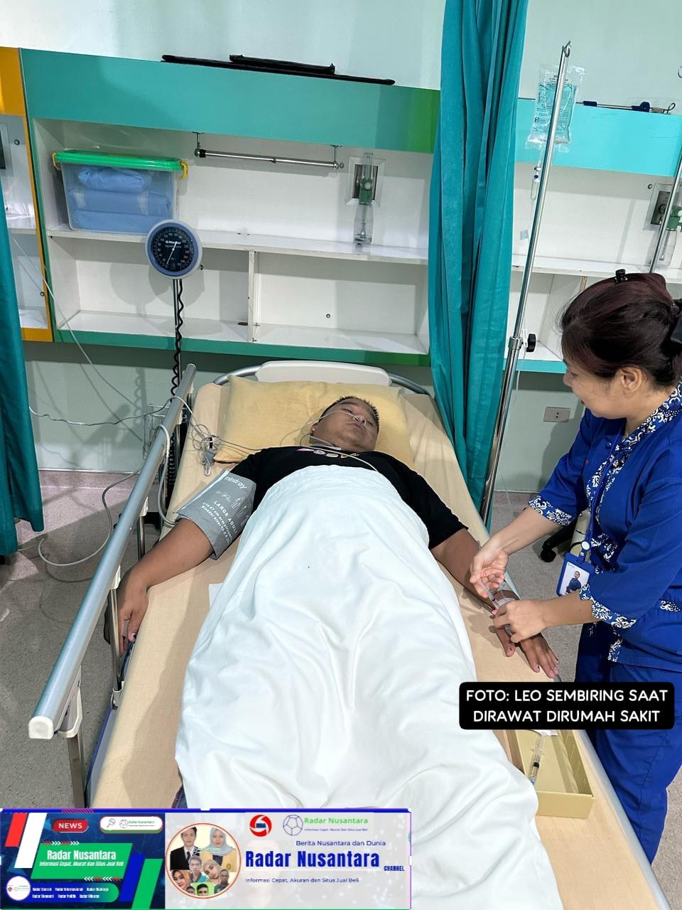 Polsek Medan Tuntungan Biarkan Pelaku Penganiayaan Wartawan Leo Sembiring Bergentayangan