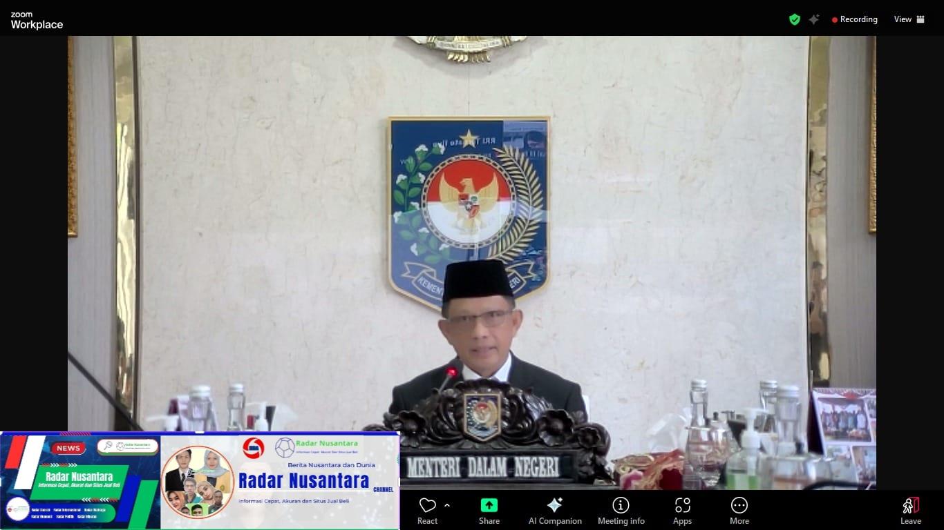 Mendagri Minta Pemda di Maluku Utara Hidupkan Sektor Swasta untuk Tingkatkan PAD