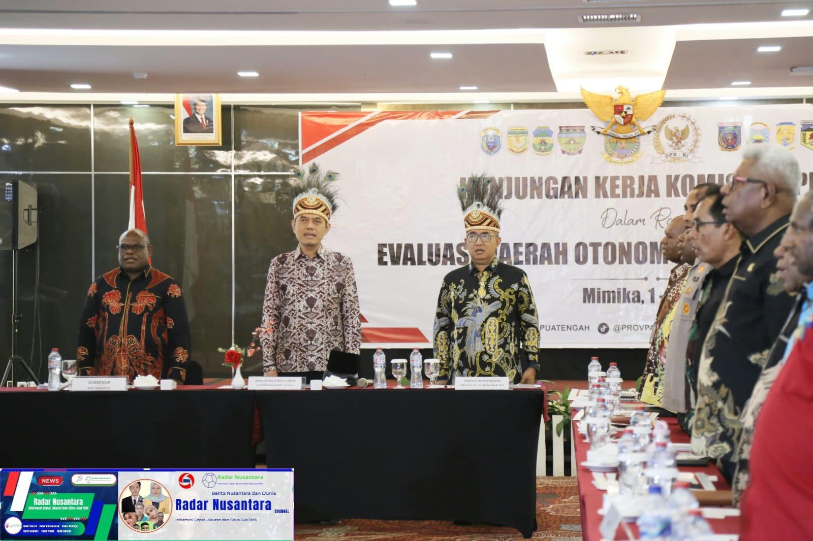 Kemendagri Apresiasi Kinerja Pemprov Papua Tengah Laksanakan Peta Jalan Pembangunan