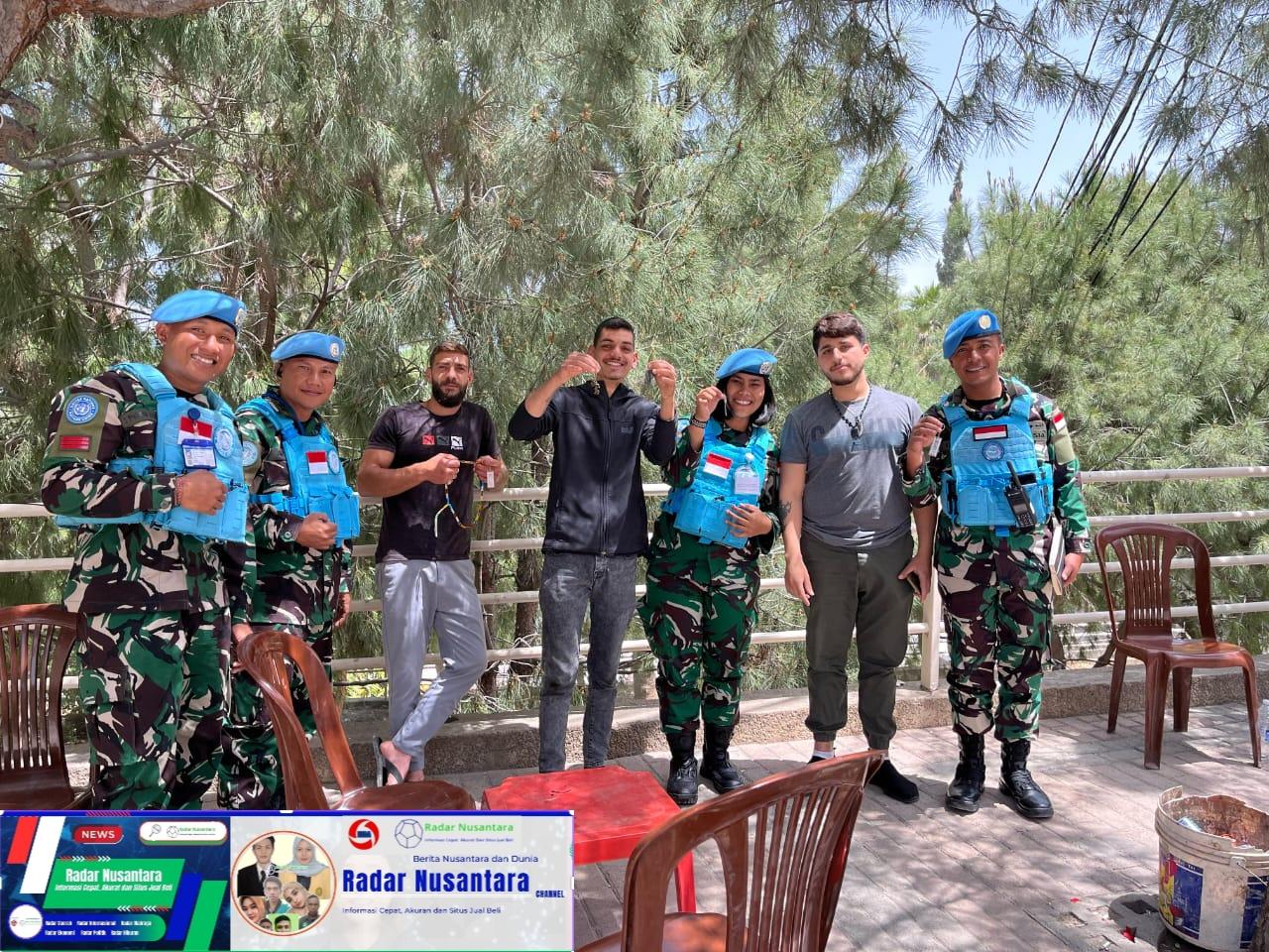 Satgas CIMIC XXXI-O Laksanakan Liaison Activity melalui Kegiatan KLE di Al Qulaylah Lebanon