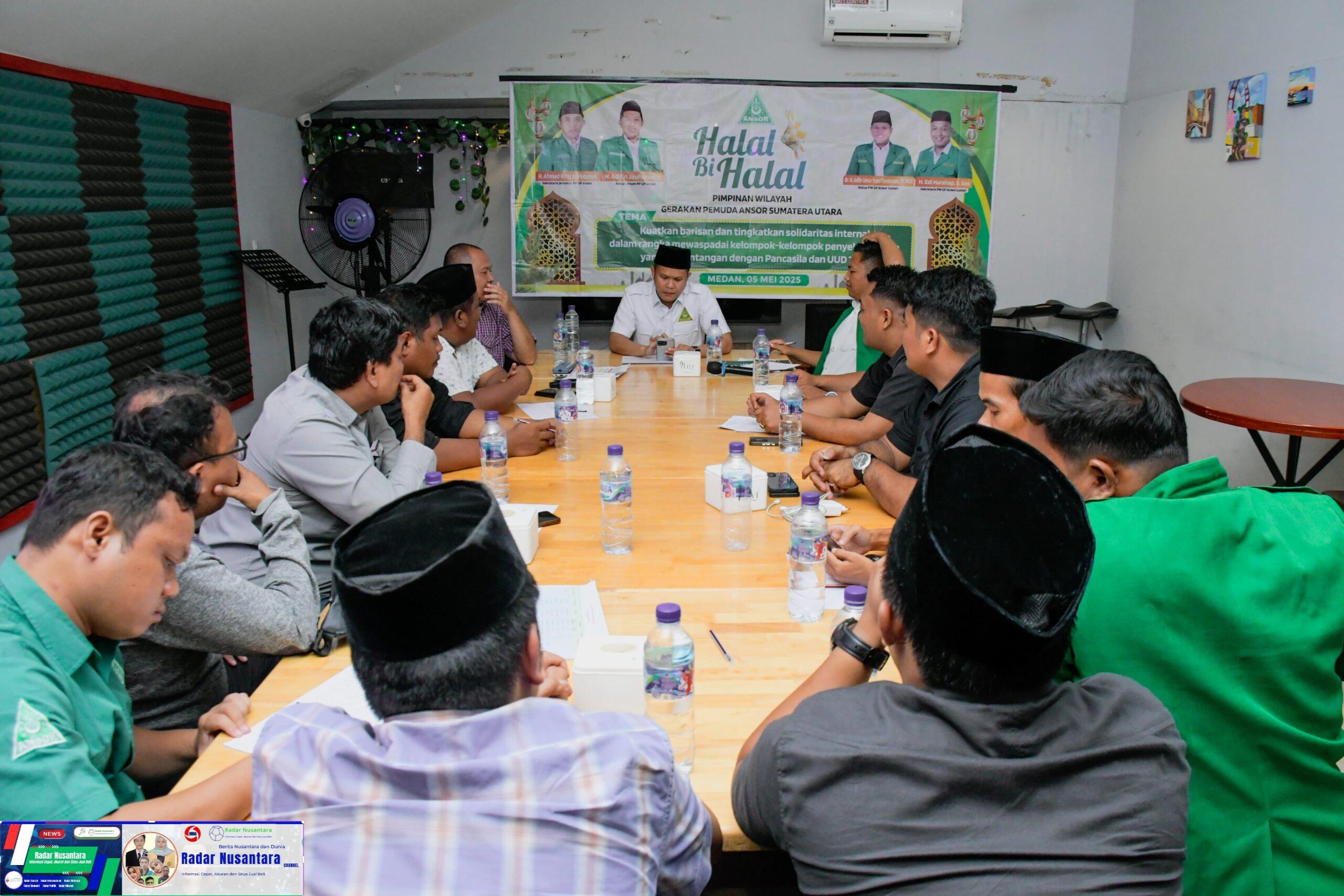 GP Ansor Sumut Gelar Halal Bihalal, Perkuat Barisan Waspadai Bahaya Intoleransi