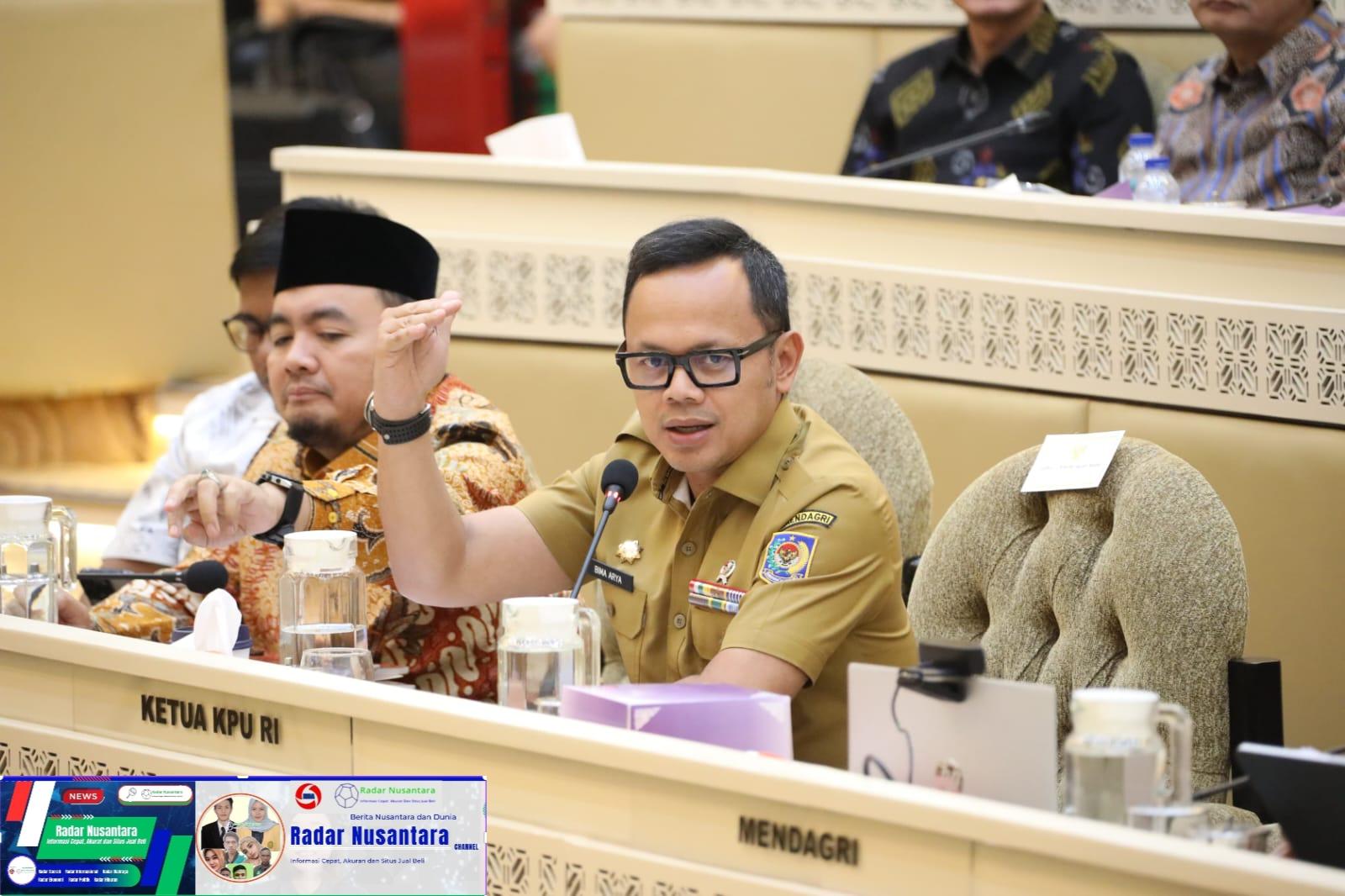 Dorong Evaluasi Total PSU, Wamendagri Bima Arya Tegaskan Pentingnya Komitmen Politik Bersih