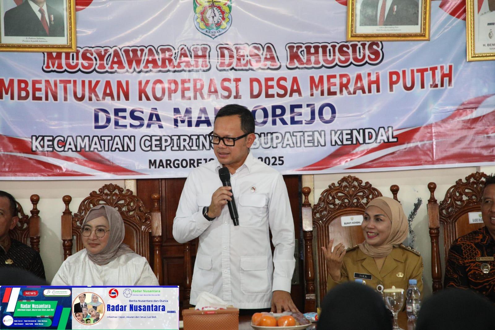 Dukung Pembentukan Kopdes Merah Putih di Daerah, Wamendagri Bima Arya: Agar Program Pemerintah Lebih Tepat Sasaran