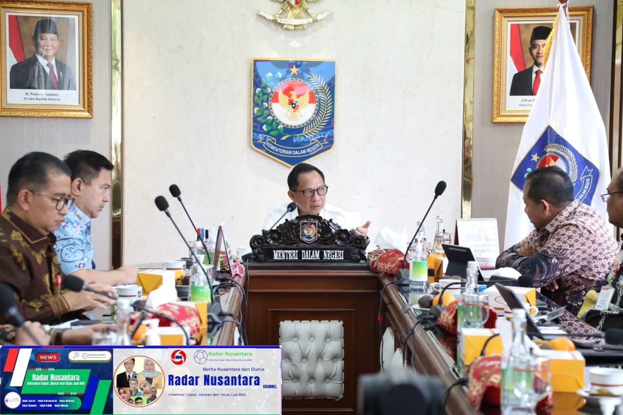 Percepat Realisasi APBD TA 2025, Mendagri Kumpulkan Pemda secara Virtual
