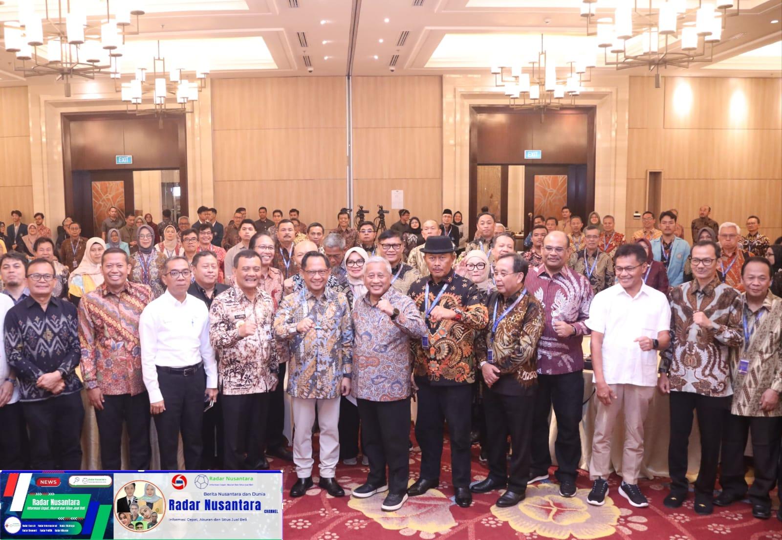 Hadiri Forum MWA PTN-BH, Mendagri Berpesan pada Pemda Susun Kebijakan Berbasis Kajian Ilmiah