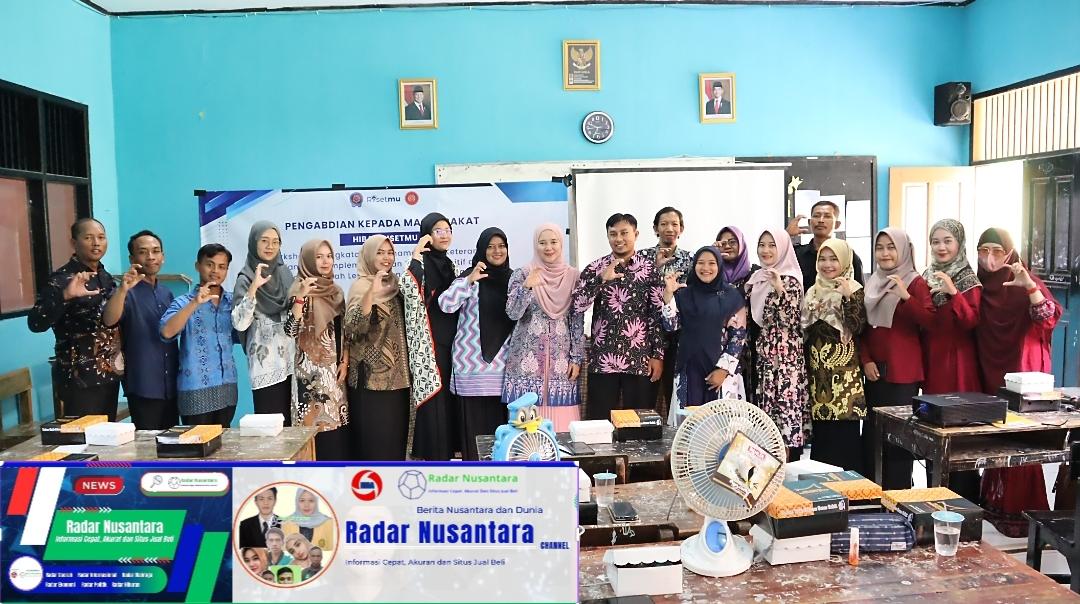 Wujudkan Pendidikan Berkualitas, Tim Dosen UMC Lakukan Abdimas di SMP Muhammadiyah Lemah Abang Cirebon