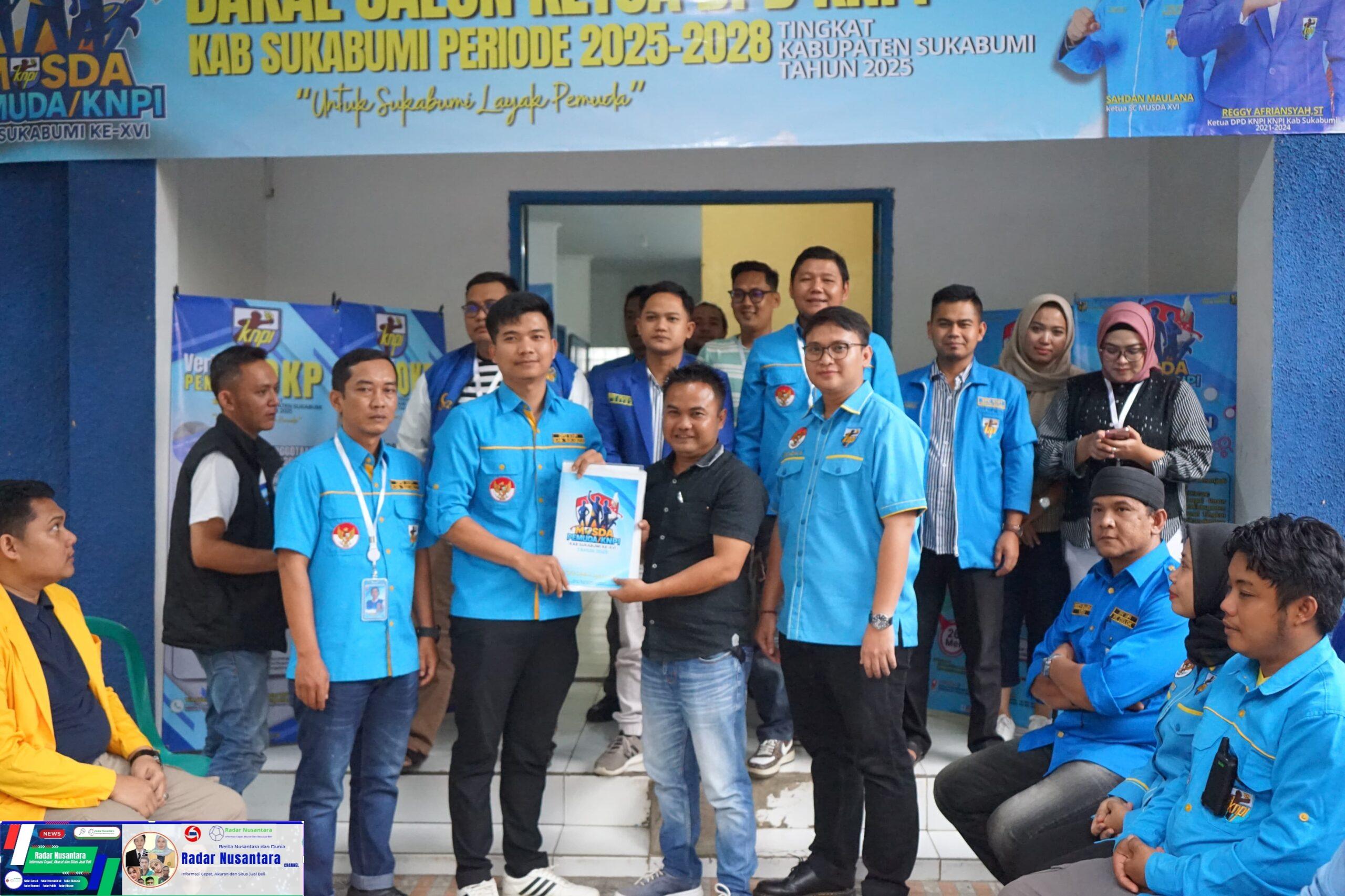 Hadi Azka Nugraha, Muda, Mandiri, Berwawasan, Siap Membangun Generasi Pemuda Sukabumi yang Berdaya Saing lewat KNPI