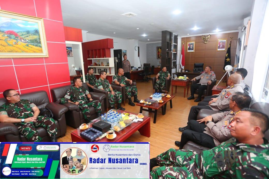 Pangdam I/BB Lakukan Silaturahmi ke Polda Kepri untuk Pererat Koordinasi Pengamanan Wilayah