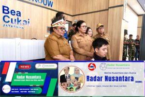 Wamendagri Ribka Haluk Tinjau PLBN Skouw, Pastikan Peningkatan Layanan dan Interaksi Ekonomi Lintas Batas