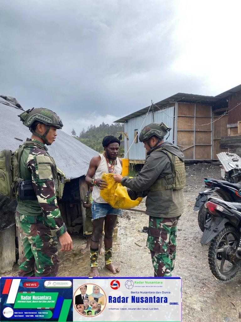 Safari Honai: Ketika Satgas TNI Membawa Harapan dan Senyuman untuk Kampung Kago