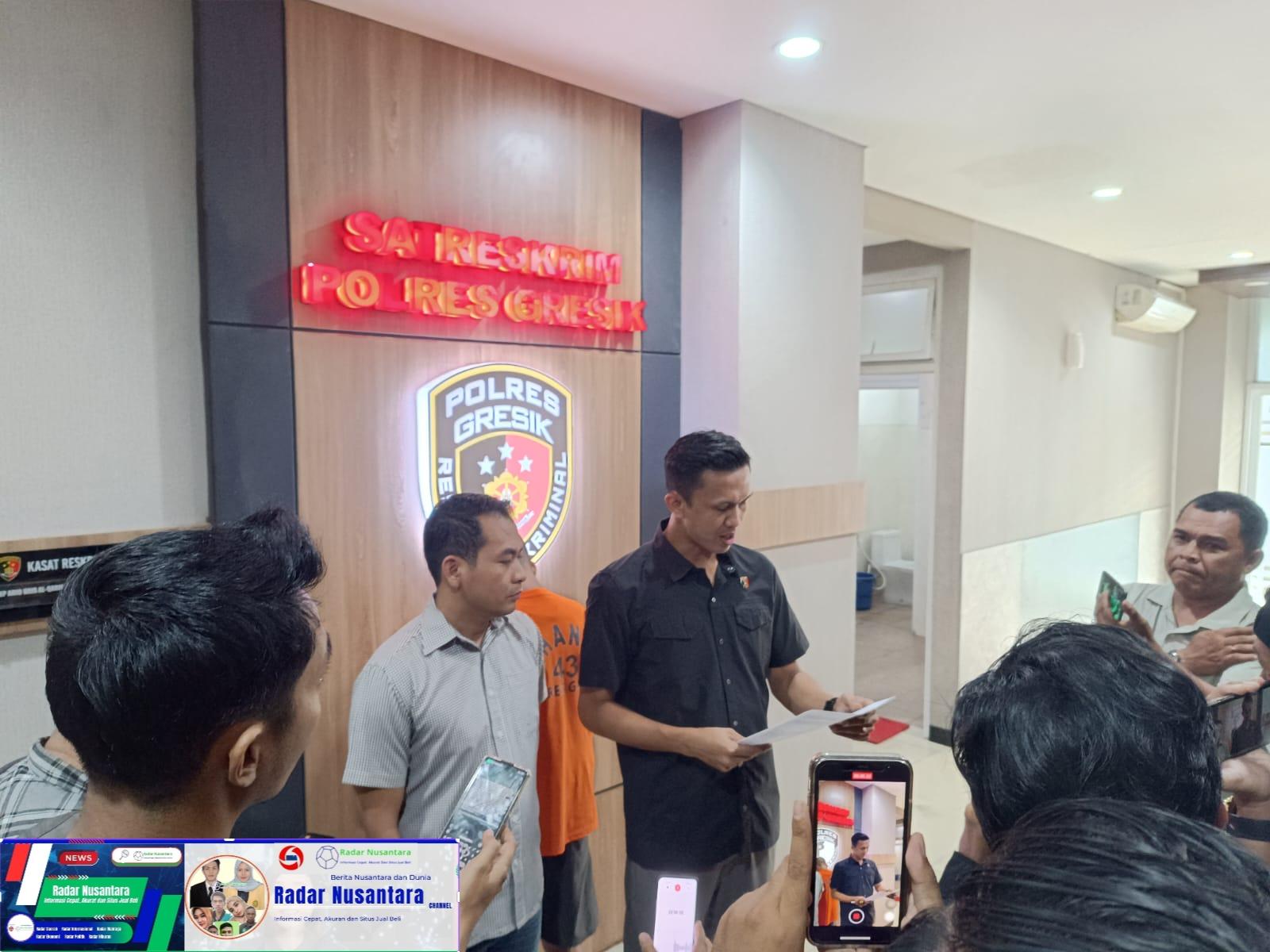 Polres Gresik Berhasil Ungkap Kasus Persetubuhan Anak di bawah Umur Menganti