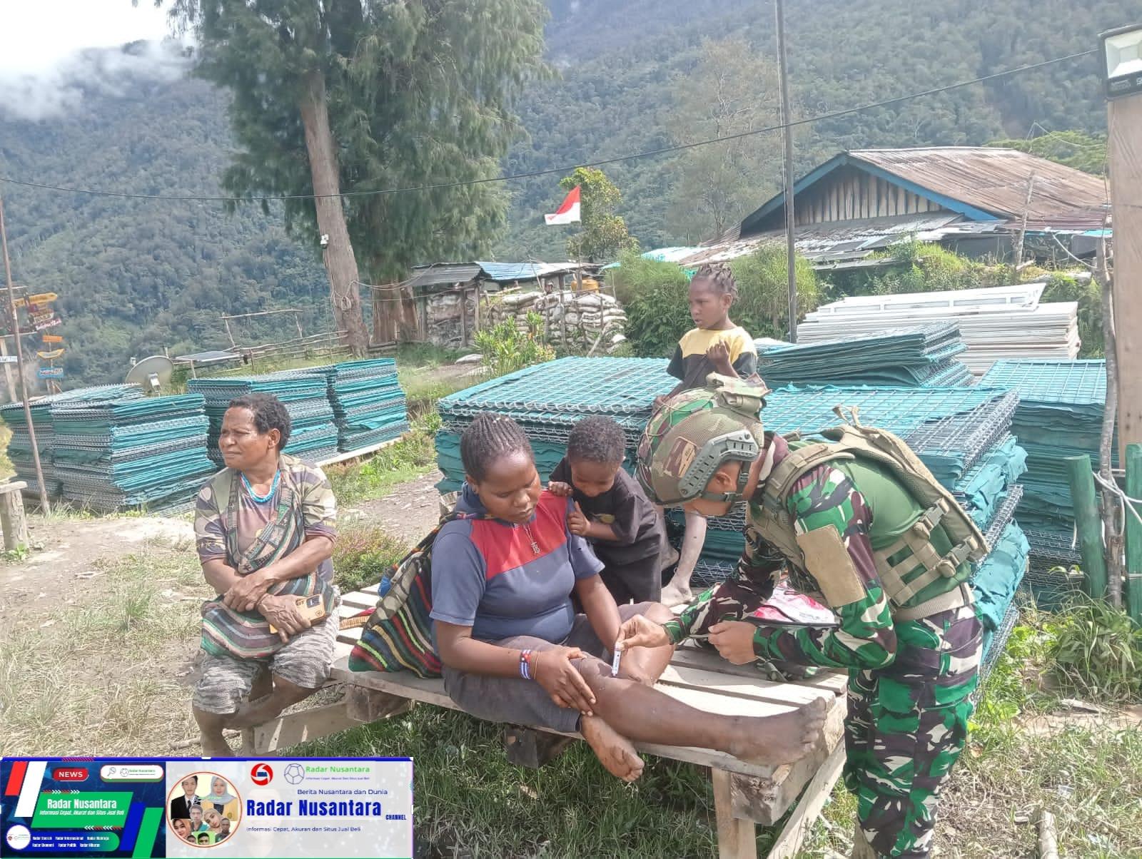 Bakti Nyata TNI di Ujung Negeri: Obati Warga Papua Tanpa Pamrih