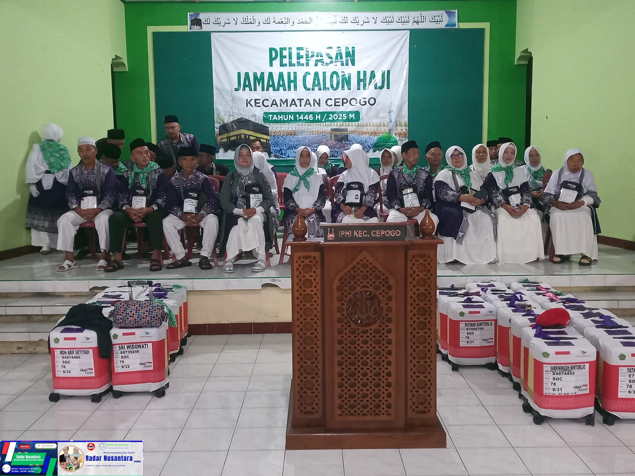 Koramil Cepogo Turut Hadiri Pelepasan Jemaat Haji