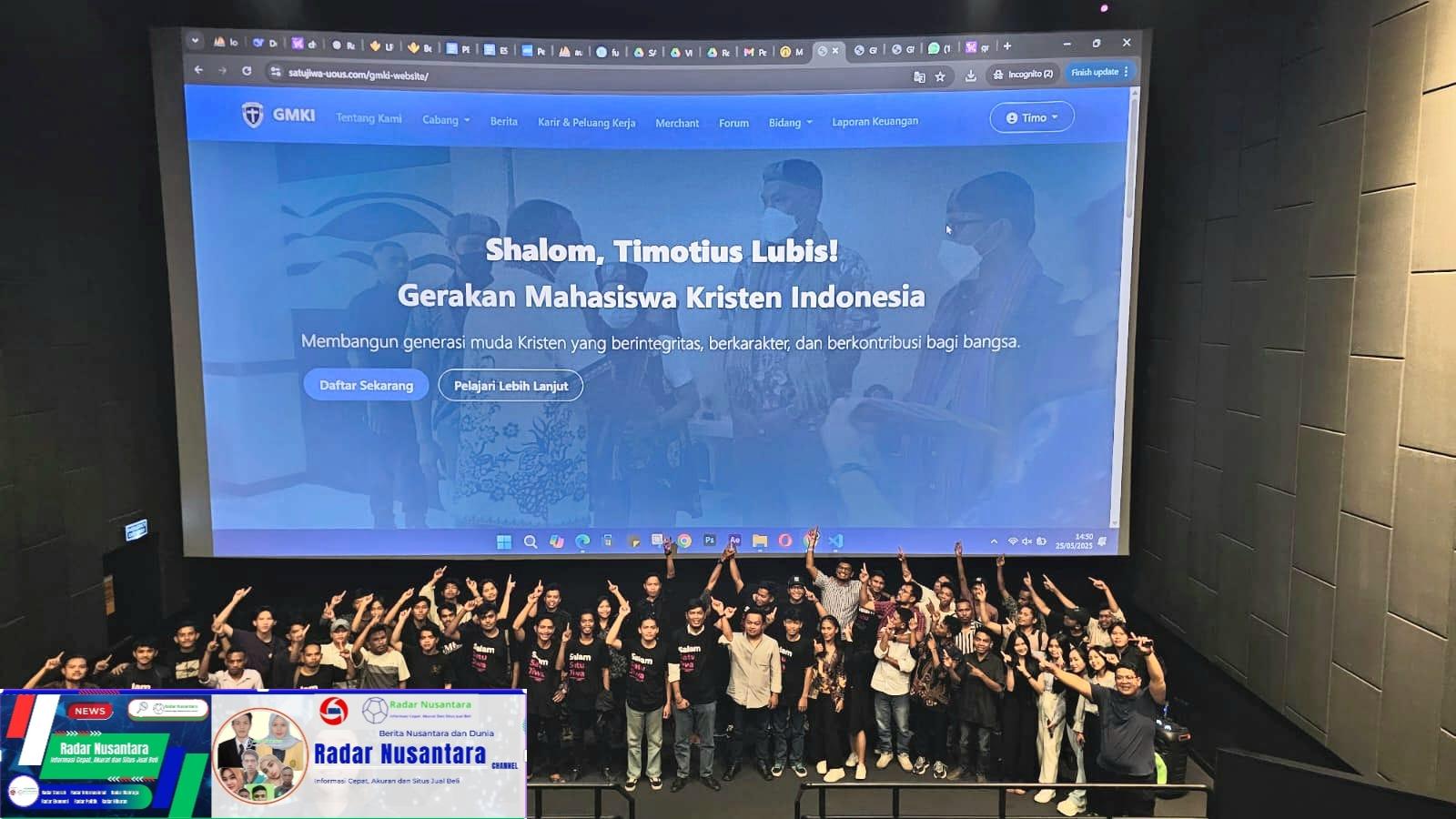 Timotius Lubis si Caketum UMKM, Luncurkan Prototipe Website Canggih GMKI