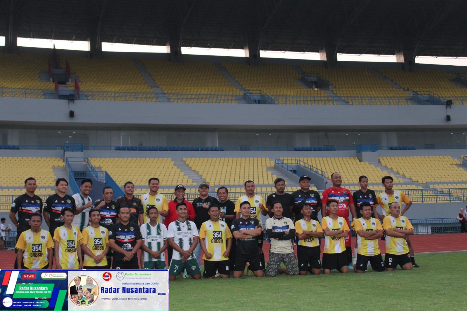 LDII Gresik dan Polres Gresik "Adu Strategi" di Lapangan, Sepak Bola Jadi Jembatan Keakraban