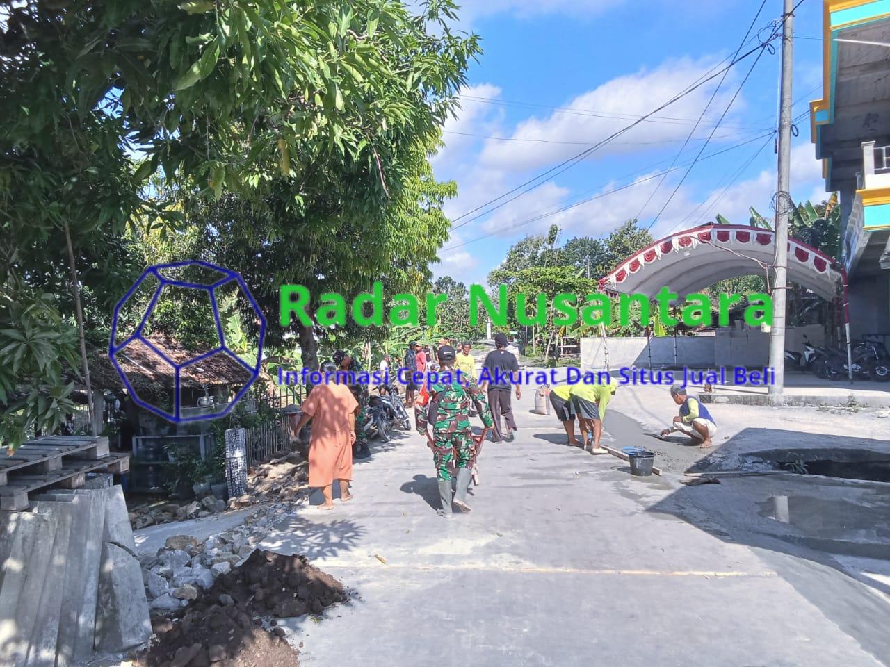 Sasaran TMMD Desa Kayen Juwangi Capai 99%