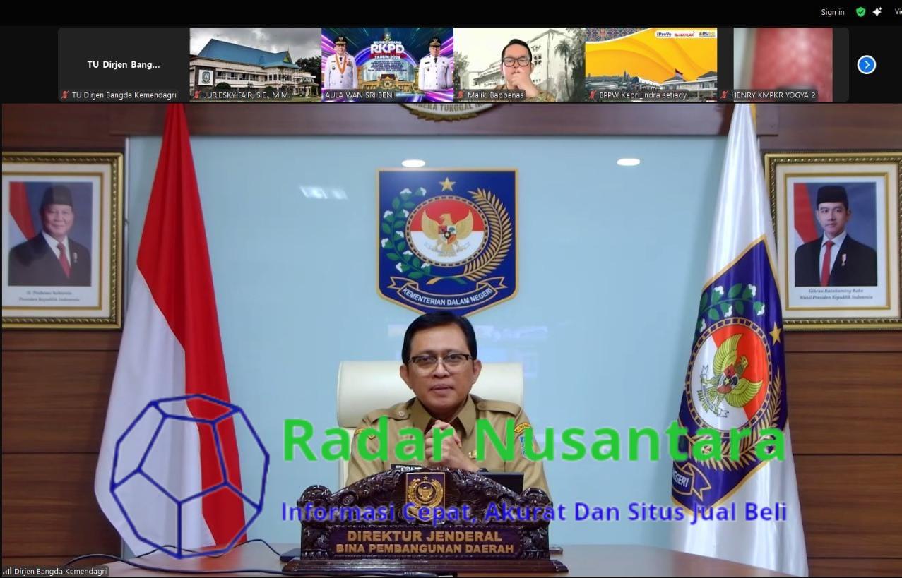 FOTO: Dirjen Bina Bangda Restuardy Daud