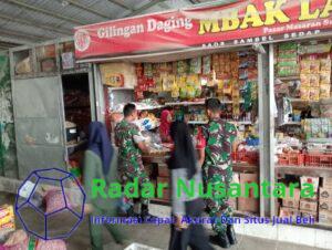 Babinsa Desa Pantau Ketersediaan dan Harga Bahan Pokok Jelang Idul Adha