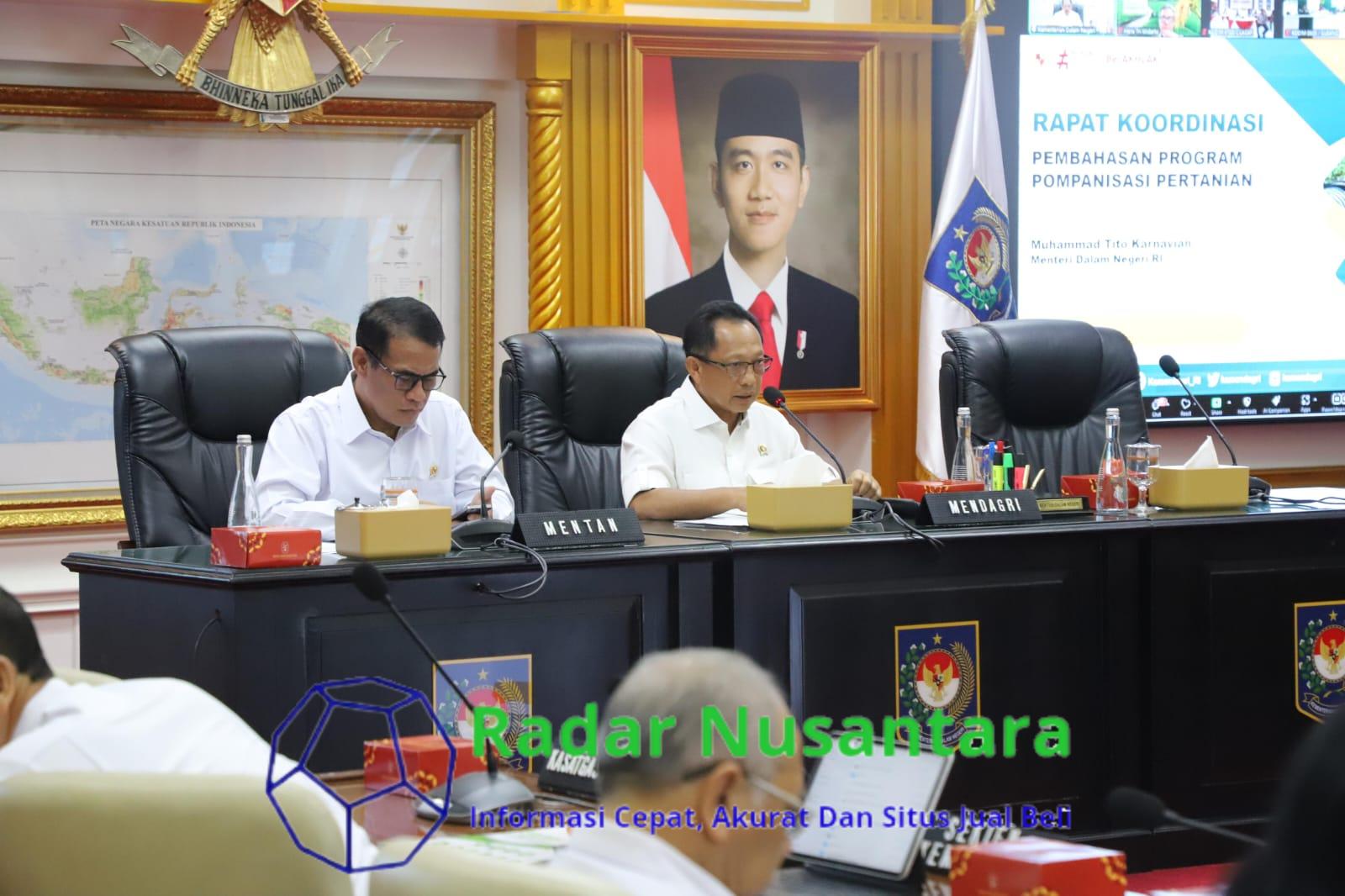 Mendagri: Hadapi Kemarau 2025, Pemda Harus Bergerak Cepat Wujudkan Swasembada Pangan