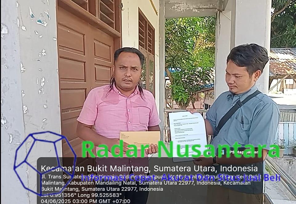 Kantor Desa Tutup, Warga Mandailing Natal Gagal Dapatkan Informasi Publik
