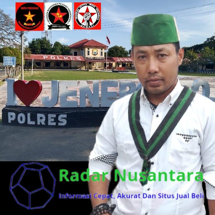 Geram Dengan Kasus Ecek-Ecekan Tak Kunjung Selesai, Mantan Pengurus HMI Cagora dan Kualisi Aktivis Makassar Meminta Kapolda Sulsel Untuk Mencopot Kanit Gakkum Polres Jeneponto Dari Jabatan nya