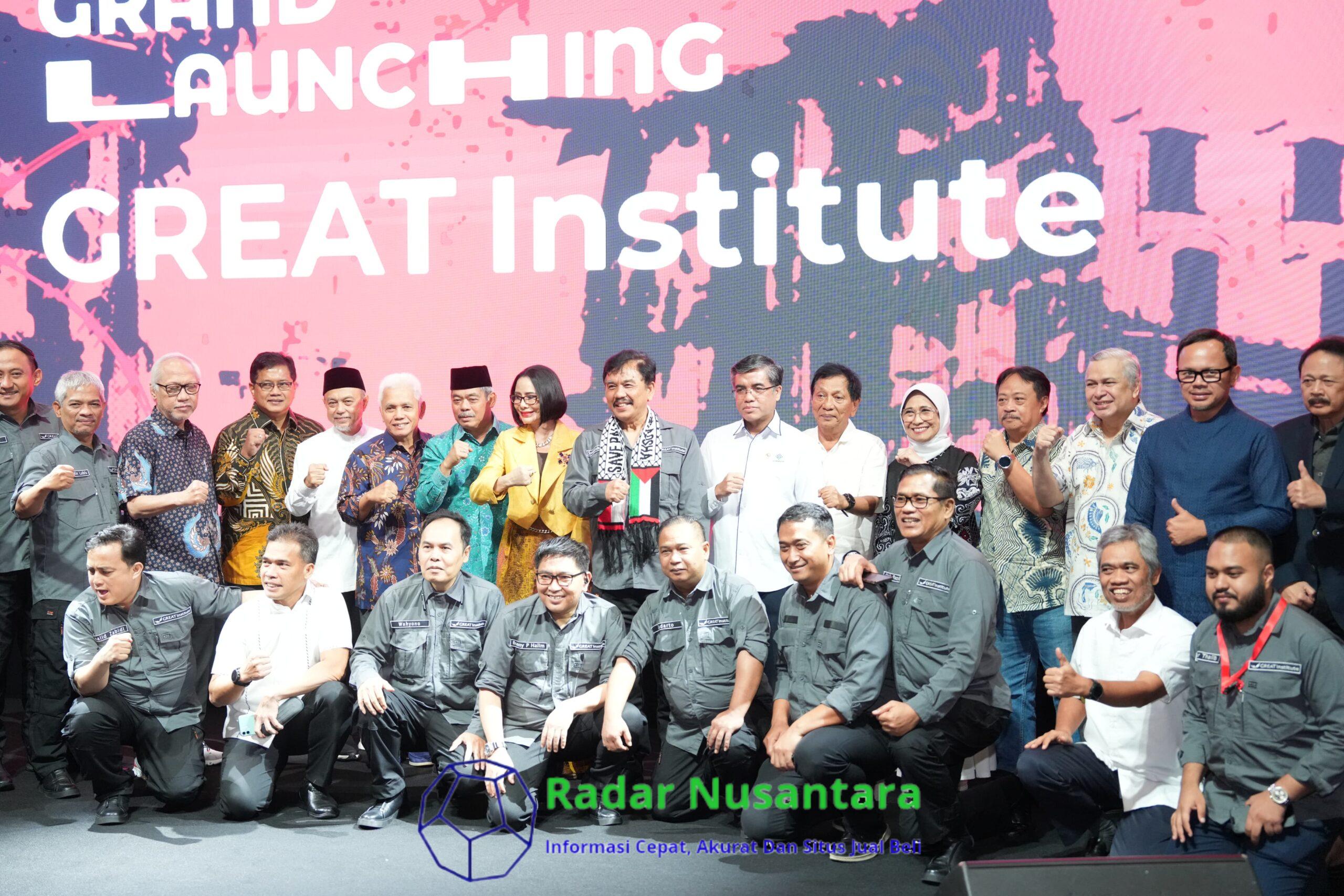 Launching GREAT Institute, Wamen Viva Yoga: Hadir Untuk Memperkuat Civil Society dan Meningkatkan Kualitas Demokrasi