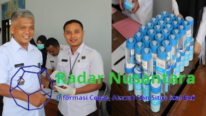 Kepala BNNK Sukabumi Pimpin Tes Urine Petugas Lapas Warungkiara, Seluruh Petugas Negatif Narkoba