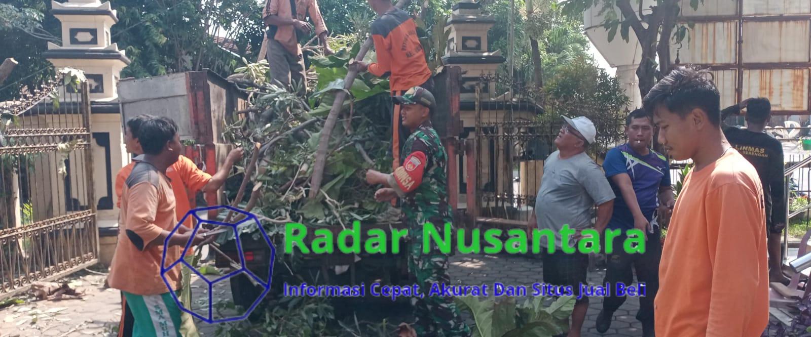 Tidak Sekedar Slogan Saja Expetasi Babinsa Serengan Sesuai Realita, Upaya Nyata Ajak Warga Bersihkan Lingkungan