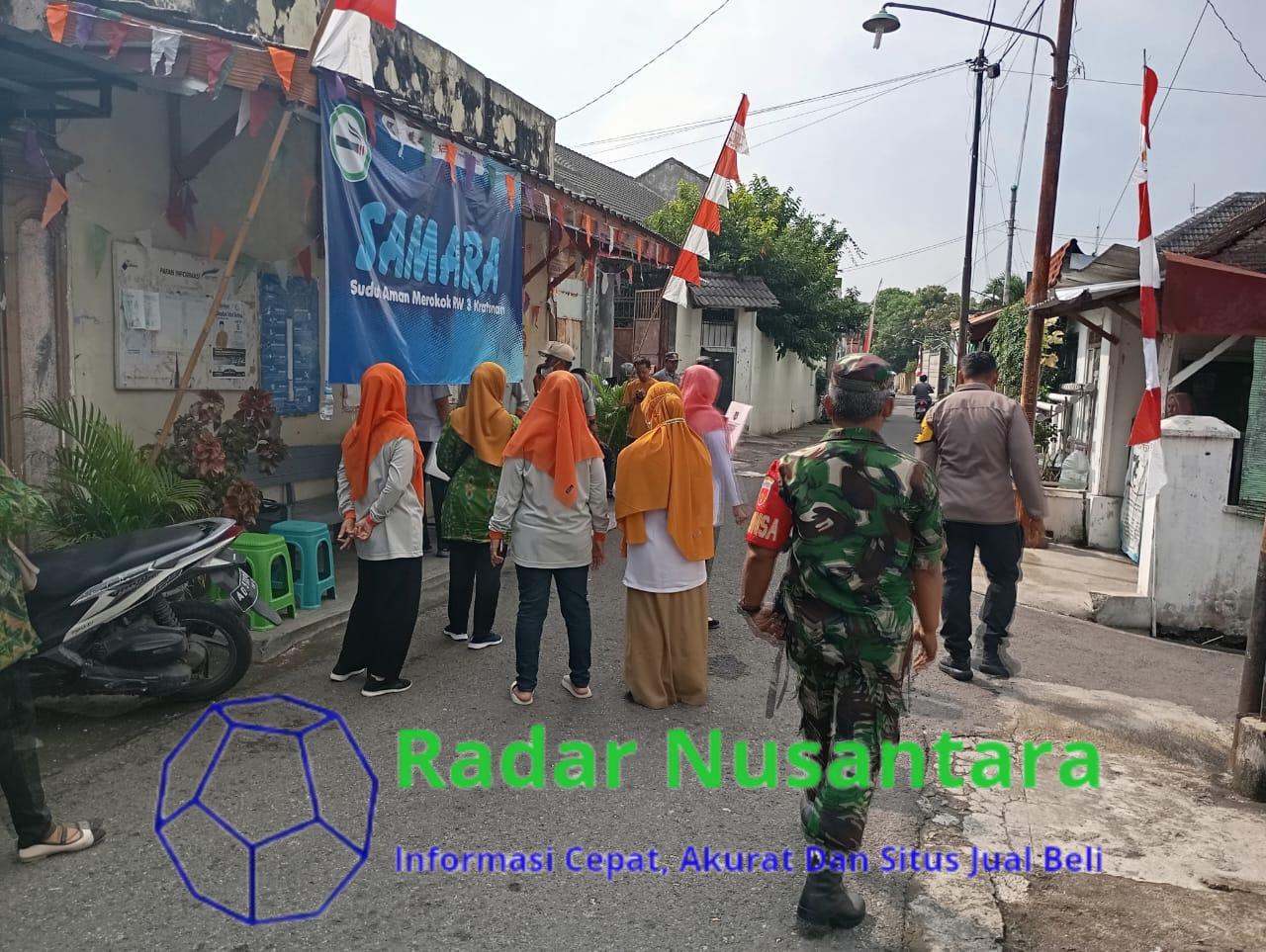 Peran Serta Babinsa Kratonan Dalam Lomba PHBS Kota Surakarta