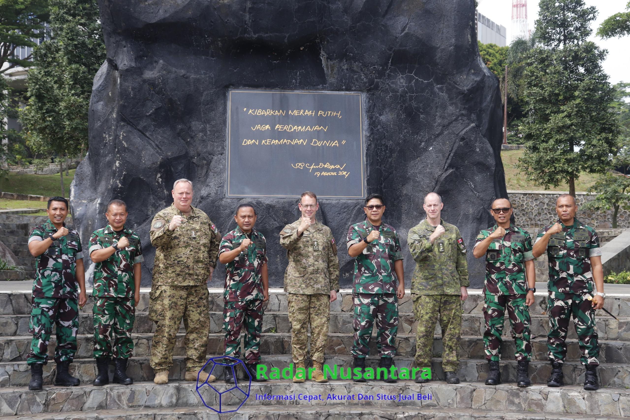 Penguatan Kerjasama Peacekeeping : PMPP TNI Terima Kunjungan Deputy Commander UN Command Korea Selatan dan Atase Pertahanan Kanada