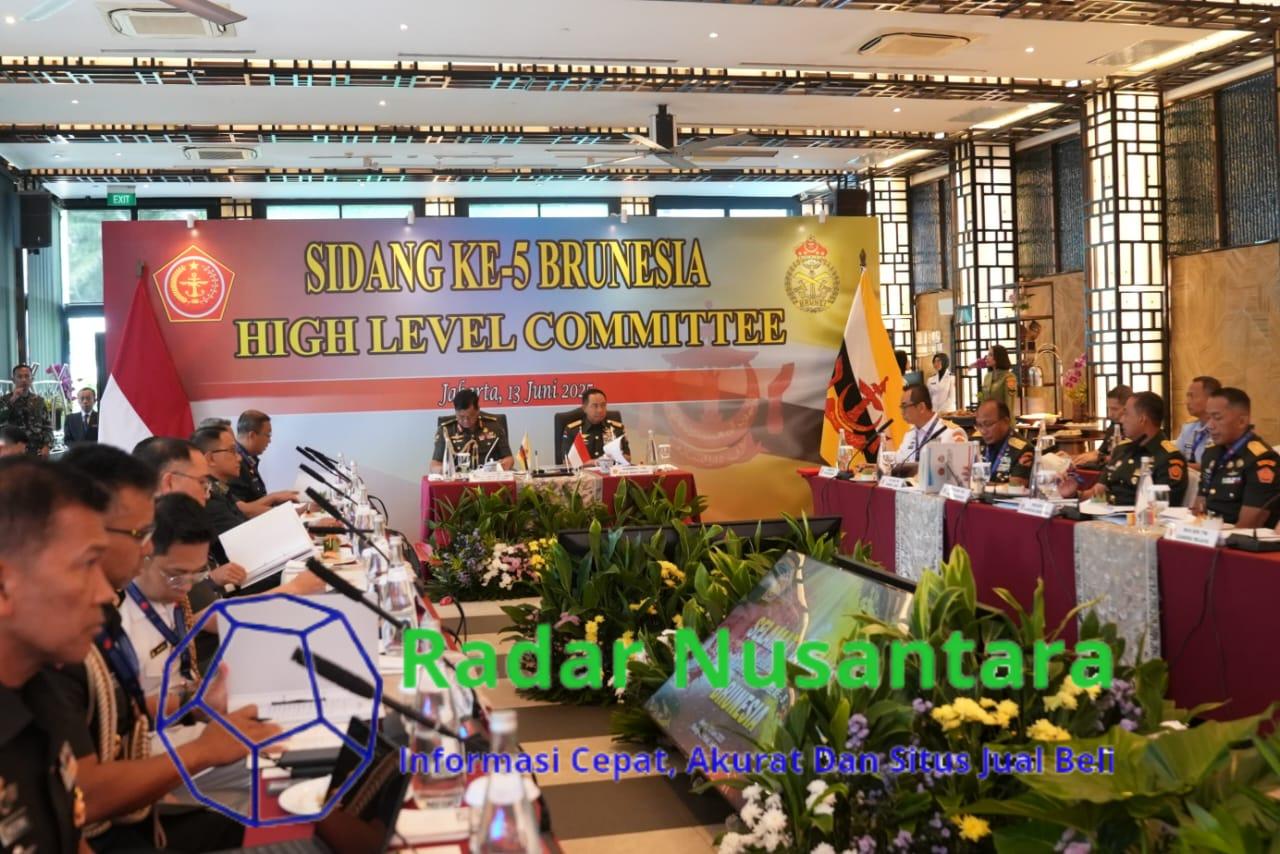 Pimpin Sidang HLC Ke-5, Panglima TNI Sepakati Kerjasama Militer Dengan Panglima Brunei Darussalam