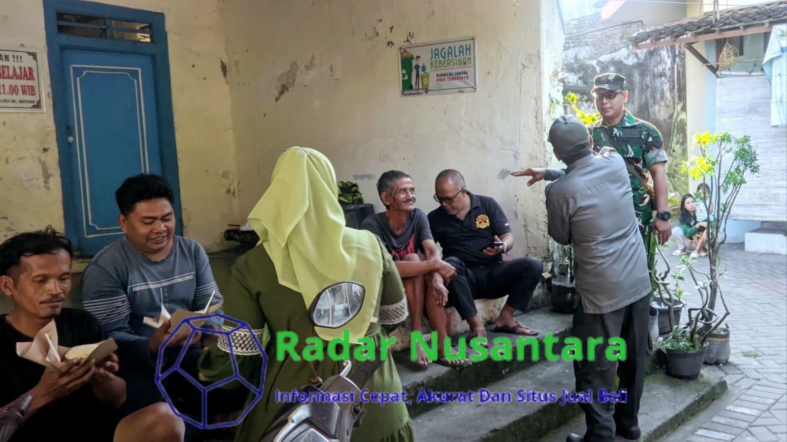 Hangatnya Silaturahmi Di Pendopo, Babinsa Kratonan Tak Hanya Menjaga Tapi Juga Dengarkan Suara Warga
