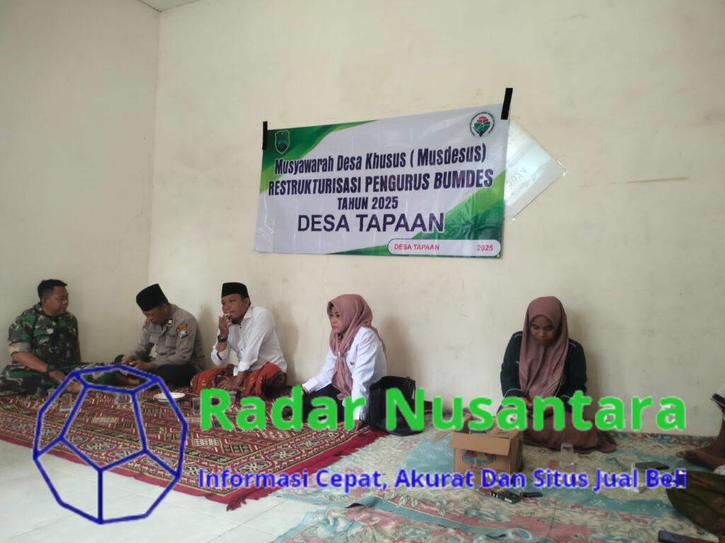 Diduga Jarang Ngantor dan Kinerjanya Tak Jelas, Pj Kades Tapaan Dikeluhkan Masyarakat