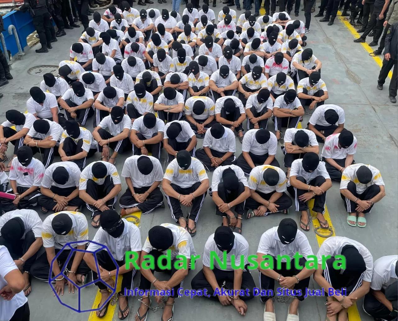 100 Napi High Risk Narkoba Asal Sumatera Utara dikirim ke Nusakambangan