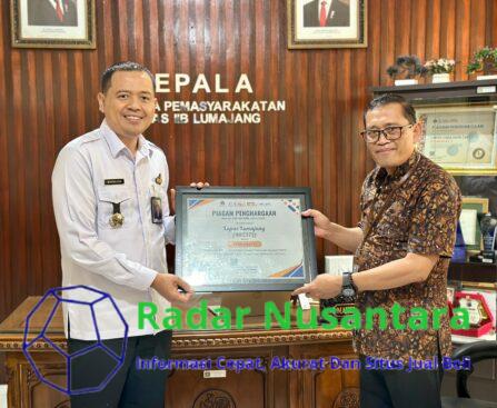 Lapas Lumajang Raih Peringkat 2 IKPA Kategori Pagu Sedang, Penghargaan Diserahkan Langsung oleh Kepala KPPN Jember