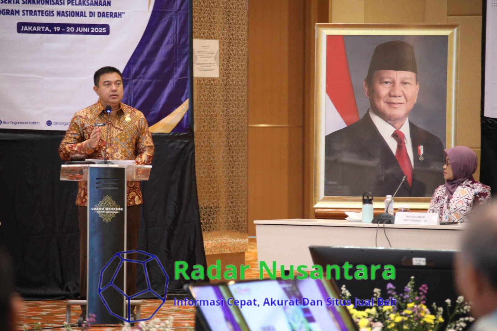 Kawal Program Prioritas Pemerintah, Sekjen Kemendagri Tegaskan Peran Strategis Sekda