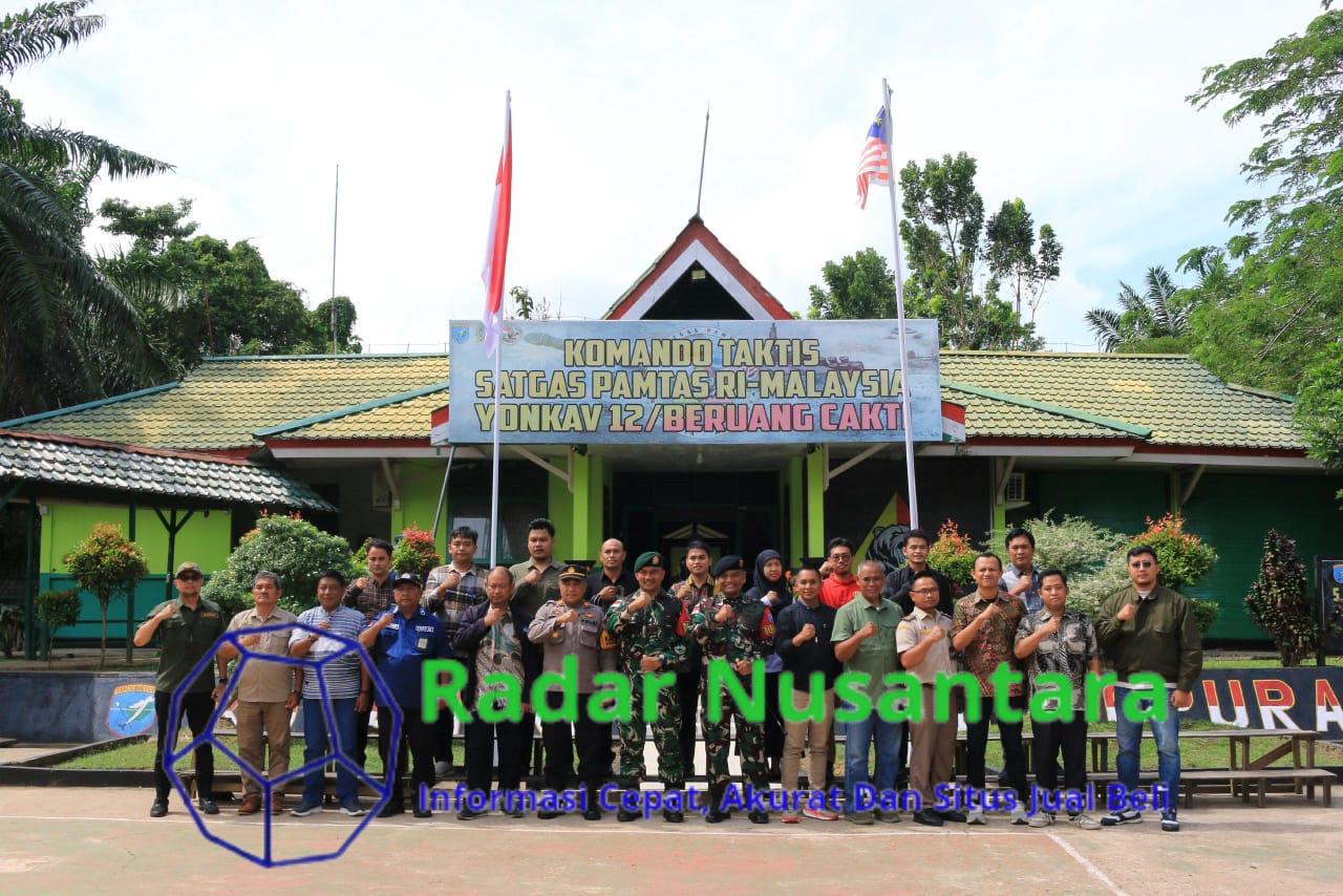 Serah Terima Pos Satgas Pamtas RI–Malaysia: Yonarhanud 1 Kostrad Resmi Ambil Alih Tugas Pengamanan Perbatasan