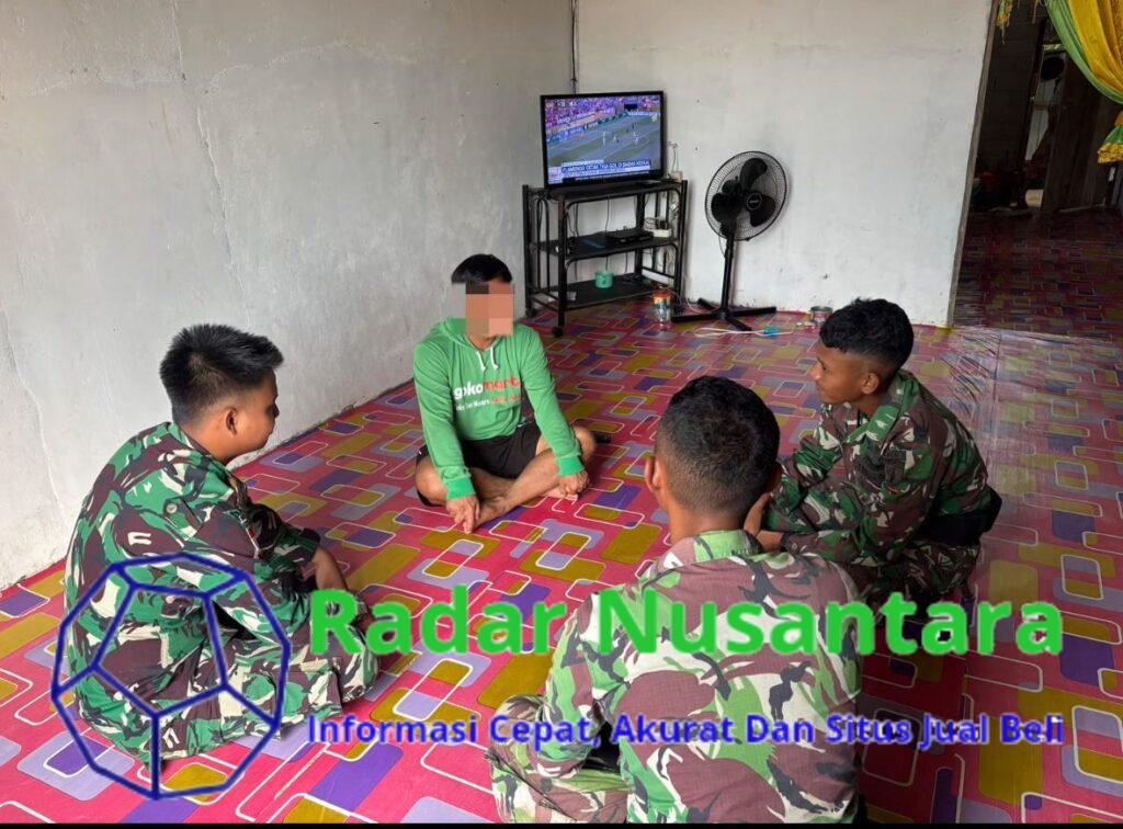 Satgas Pamtas Yonkav 3/AC Terima Senjata Rakitan, Perkuat Stabilitas Wilayah Perbatasan