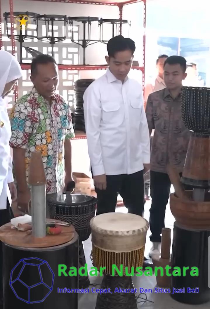 Wapres Gibran Dukung Kerajinan Alat Musik Tradisional: Membangun Ketahanan Nasional melalui Budaya