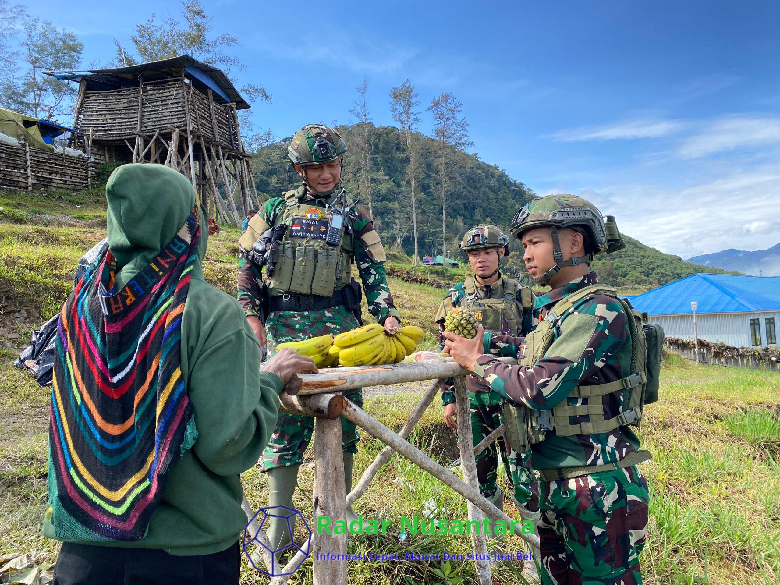 Borong Harapan di Tanah Wombru: Ketika TNI Membeli, Bukan Sekadar Membantu