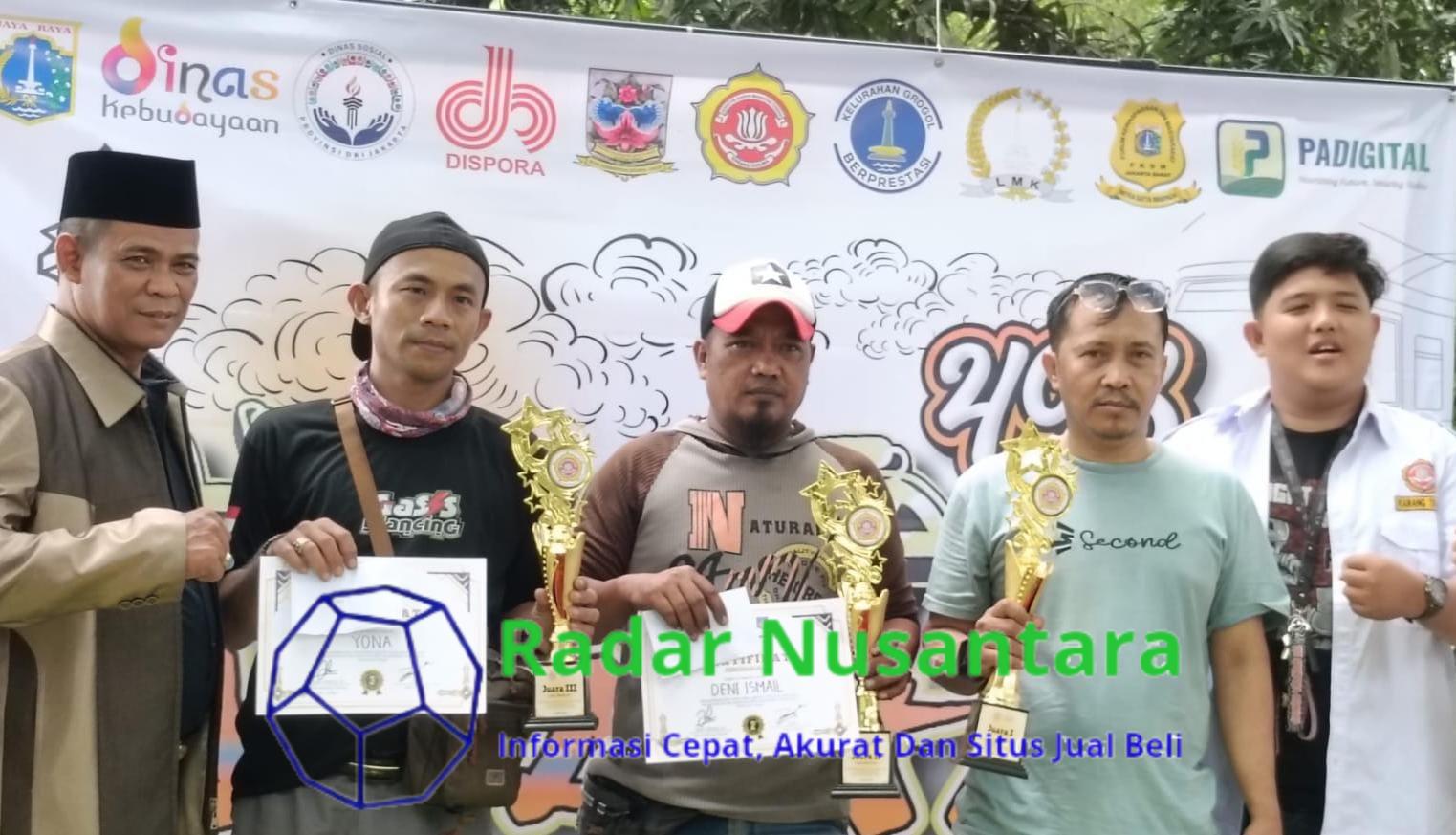 Lurah Grogol Apresiasi Karang Taruna Gelar Rangkaian HUT ke 498 Tahun Kota Jakarta