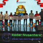 Sepak Takraw Raih Juara Umum Dan Dua Pemain Terbaik Piala Menpora RI