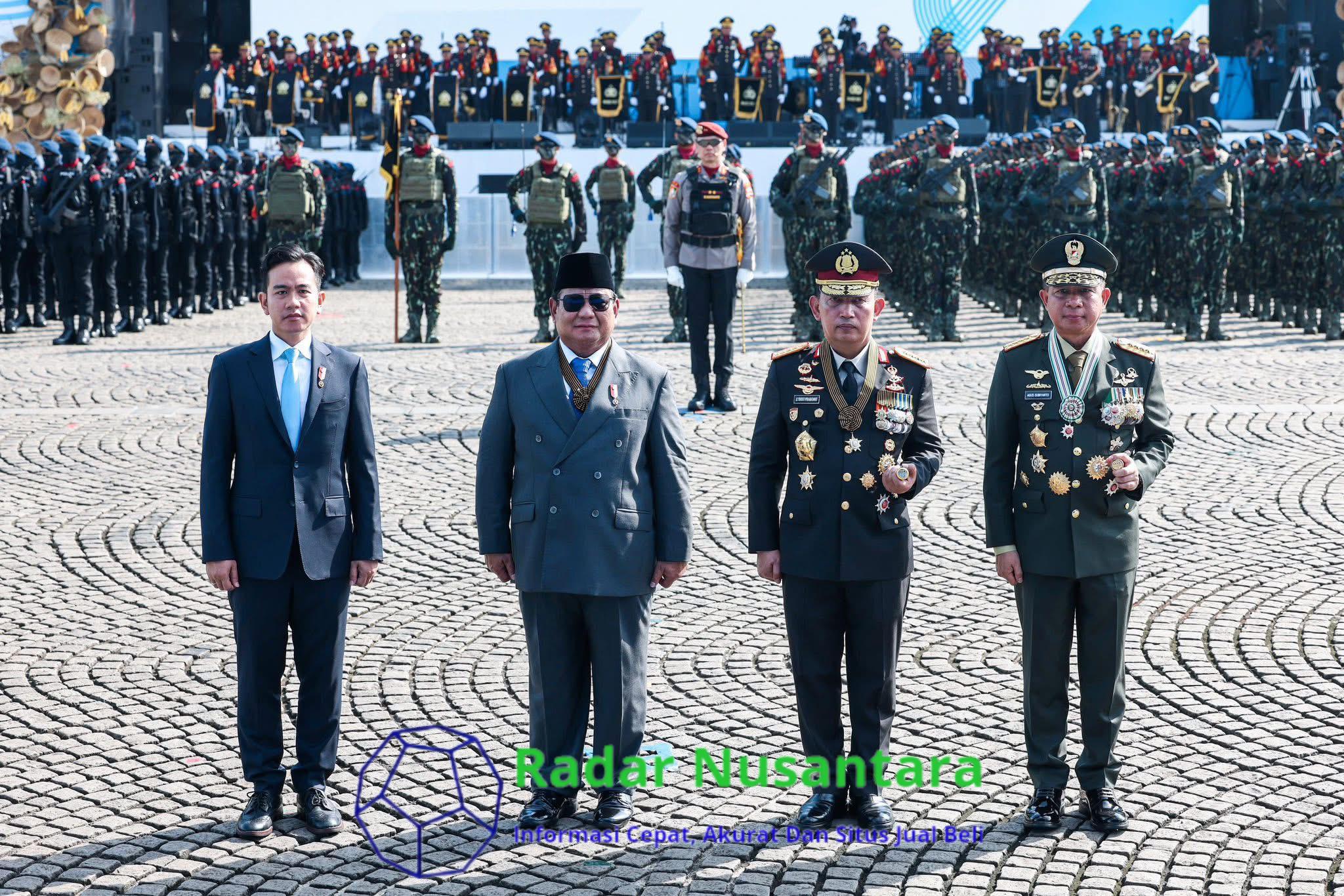 HUT Bhayangkara ke-79, Presiden Prabowo: Jadilah Polisi Dicintai Rakyat