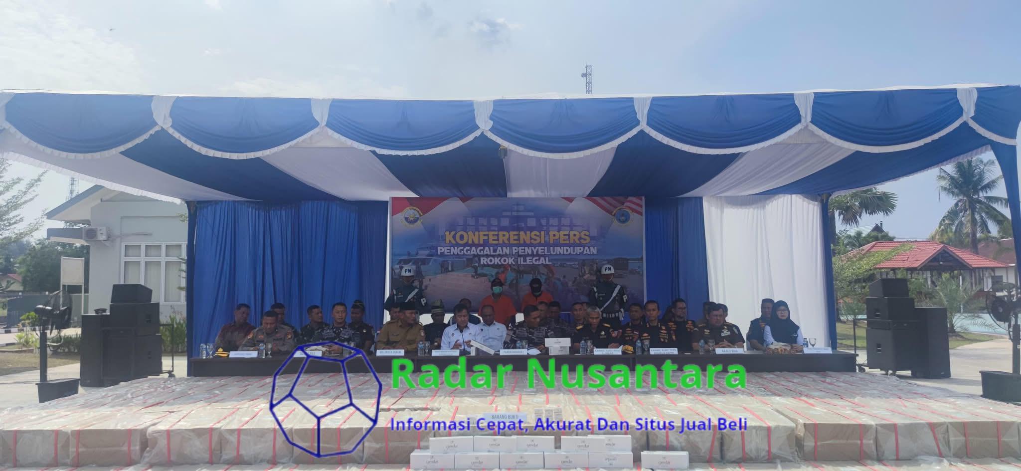 Desk Pencegahan dan Pemberantasan Penyelundupan Kemenko Polkam Ungkap Penyelundupan Rokok Rp97 M