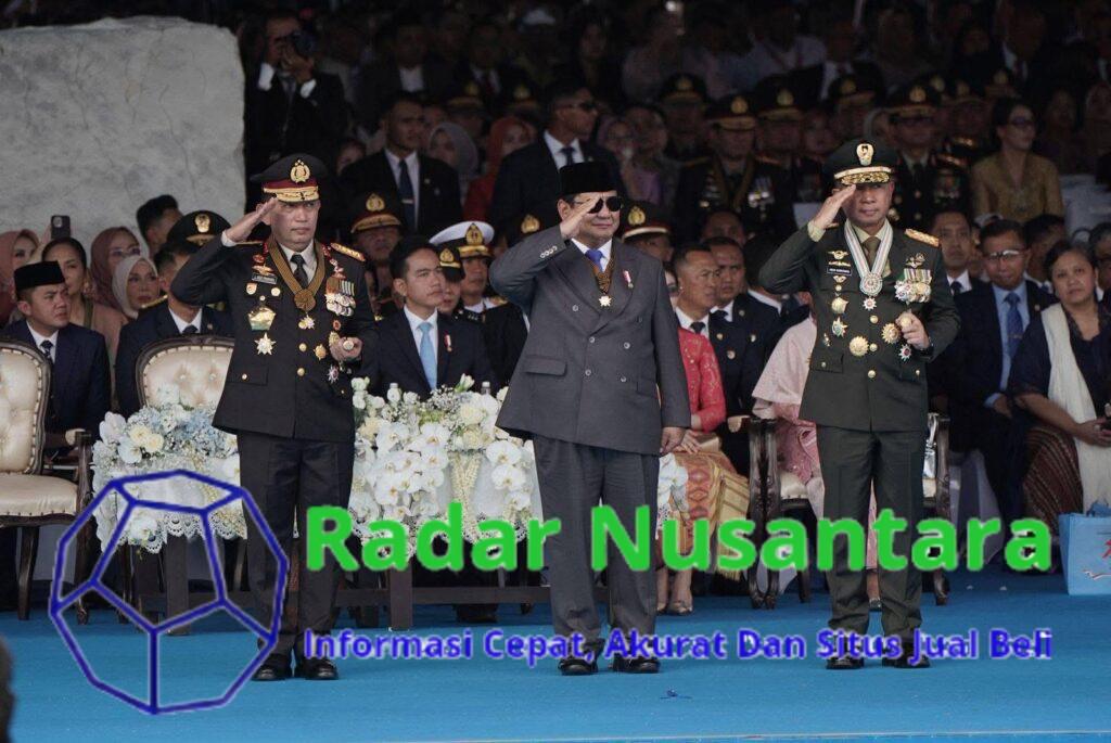 Panglima TNI Hadiri Peringatan Hari Bhayangkara ke-79 di Silang Monas