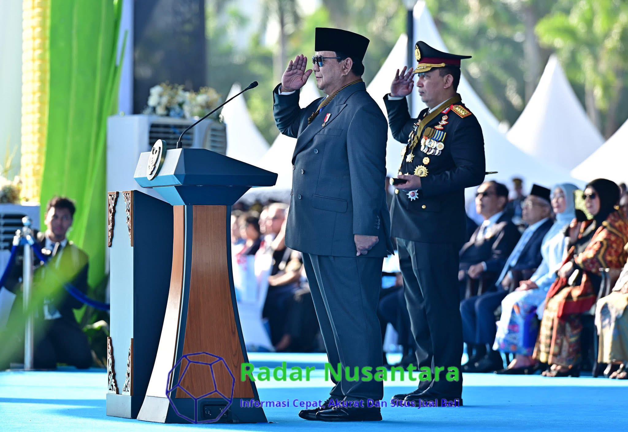 Prabowo Apresiasi Polri Bantu Peningkatan Produksi Pangan Nasional