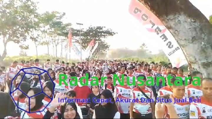 TNI-Polri Dan Pemda Boyolali Kompak di Bhayangkara Fun Walk 2025