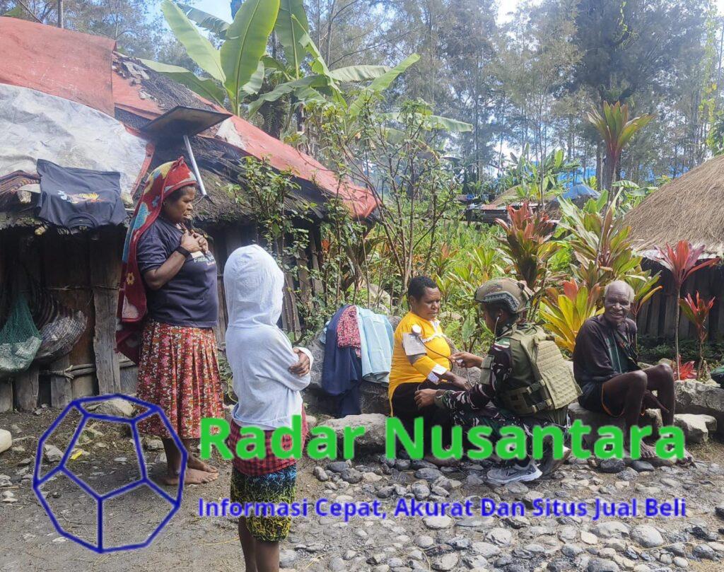 Mengetuk Pintu Honai, Menyentuh Hati: Aksi Kemanusiaan Satgas TNI di Tanah Sinak