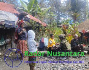 Mengetuk Pintu Honai, Menyentuh Hati: Aksi Kemanusiaan Satgas TNI di Tanah Sinak